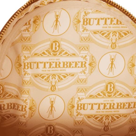 NWT Harry Potter Butterbeer Scented Mini Backpack - Picture 4 of 4